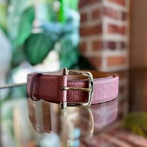 小物 GUCCI Braided leather belt Smoky pink $_12.JPG?set_id=880000500F